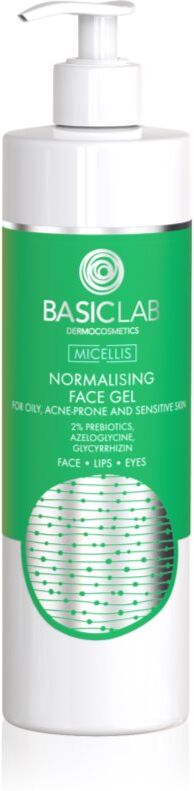 BasicLab Dermocosmetics Micellis Normalisierendes Reinigungsgel für fettige Haut mit Neigung zu Akne 300 ml