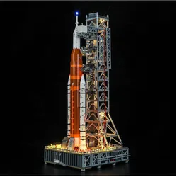 BrickBling LED Licht Set für LEGO NASA: Artemis Startrampe (10341) inkl. Fernbedienung