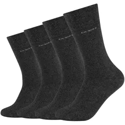 4er Pack camano Soft Crew Socken 0008 - anthracite 47-49