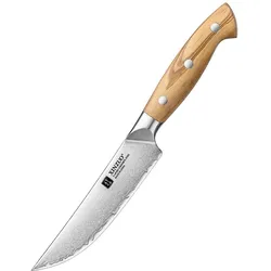 XinZuo - Steakmesser aus Verbundstahl 14 cm (110 Gramm) - X02O Pin Serie