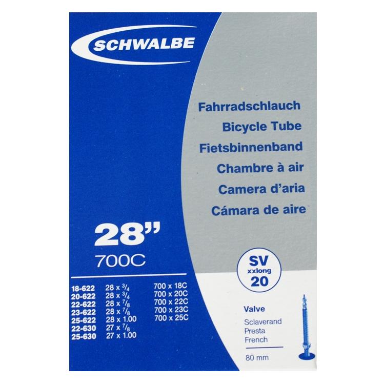 Schwalbe Sv 20 (Presta (SV), 28", 80 mm) (20V80)