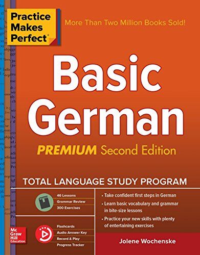 Jolene Wochenske - Practice Makes Perfect: Basic German, Premium Second Edition - Preis vom 02.10.2026 23:42:20 h