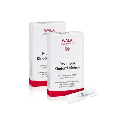 2x Passiflora Kinderzäpfchen 2x10x1 g Kinder-Suppositorien