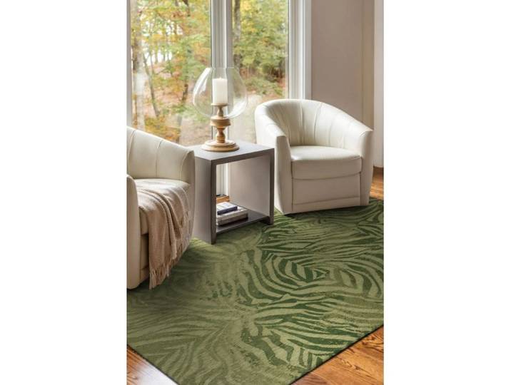 Tapis - Beneffito - ZEBRA - VERT - 170x240cm