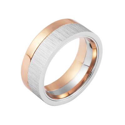 Partnerring AKZENT "Passion, langlebig" Gr. 64, silber (silberfarbig), Fingerringe, Herren, 64, Edelstahl