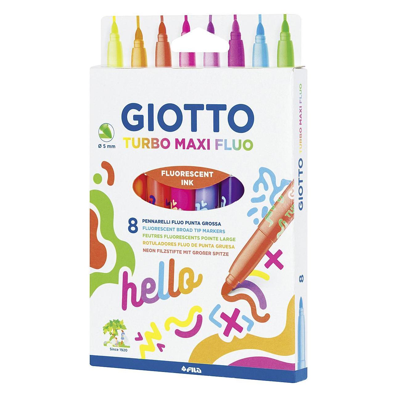 Giotto Maxi Fluo (8x) (F453800) Mindestbestellmenge: 6 Stück