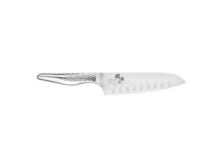 Santoku-Messer Shoso, Kai, silber, Edelstahl