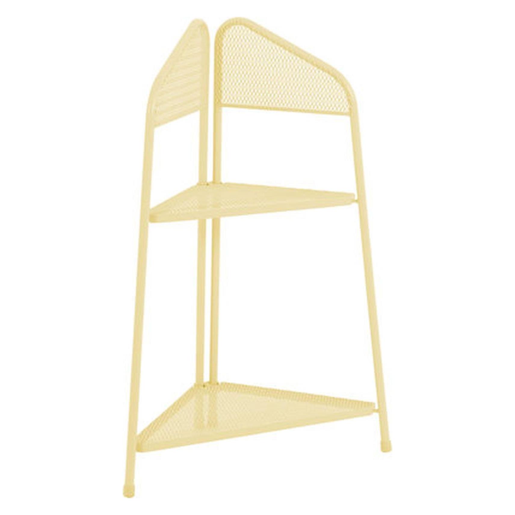 Garden Pleasure Balkon Eckregal Gela gelb 100cm (950436)