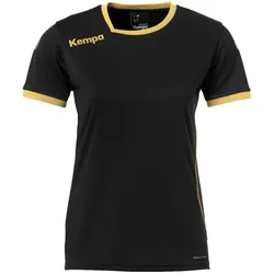 Kempa CURVE TRIKOT WOMEN schwarz/gold XXL