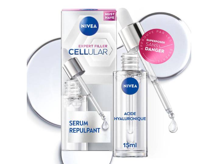 NIVEA Cellular Expert Filler Visage Sérum Acide Hyaluronique 15 ml