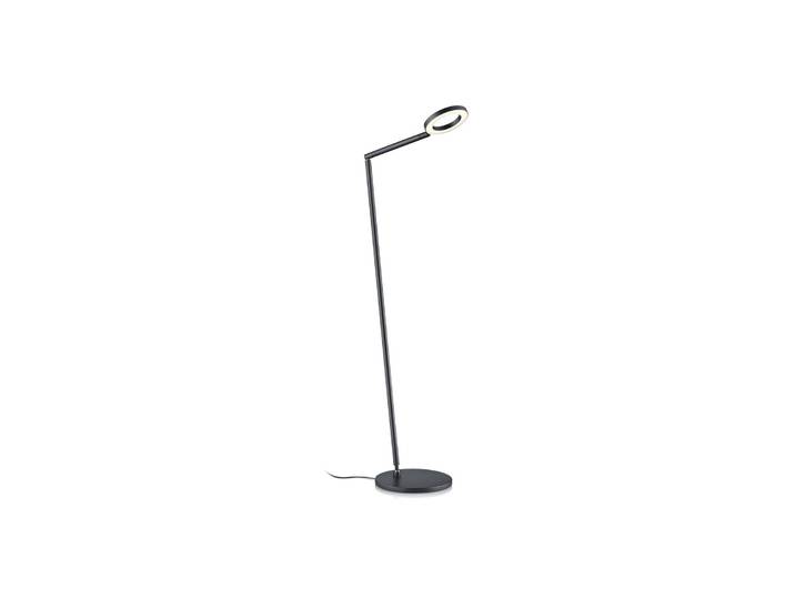 Knapstein LED Stehlampe Tessa-S, dimmbar, schwarz, für Wohn- / Esszimmer, Messing, Modern