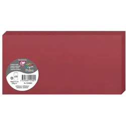 Pollen 250x Doppelkarte DL Pollen 210g - Bordeaux 12580C