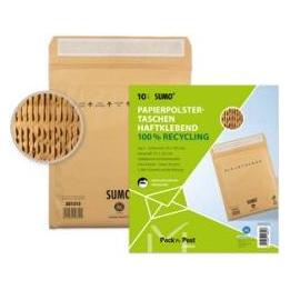 Mailmedia Papierpolstertasche 1519 Sumo 10er braun 295x445mm (10 Stk.) (30000893)