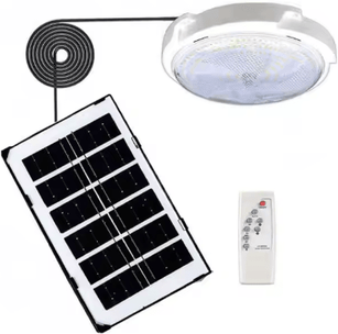 Inspire Picks LED Solar Ceiling Light IP65 Waterproof With Remote Control For Indoor & Outdoor Use 100w