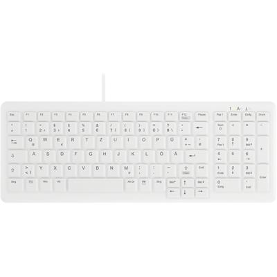 CHERRY Tastatur "Active Key AK-C7000", weiß, B:37,4cm H:2,5cm T:13,9cm, Tastaturen