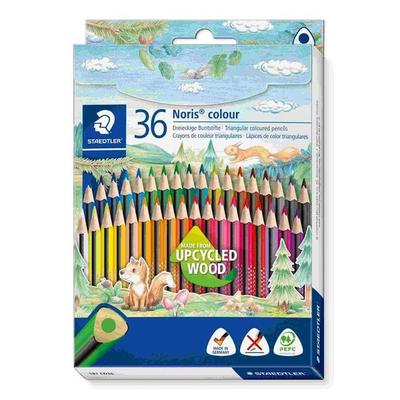 STAEDTLER Noris Schreib- und Zeichbedarf Noris colour 187 Buntstifte, 36er Set