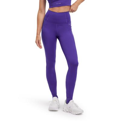 Funktionstights FALKE "CORE Sports", Damen, Gr. XS, N-Gr, lila (amethyst (8683)), Hosen