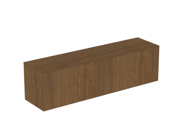 Ideal Standard Obere rechte Schubladenfront Conca 980x267mm Walnuss Dunkel, TF094Y5 TF094Y5