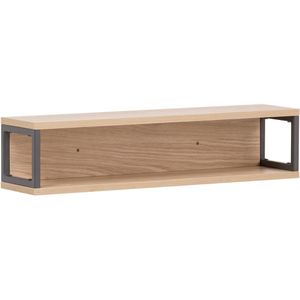 Schildmeyer Badregal Limone 150011, aus Holz, eiche hell, hängend, mit Ablage, eiche hell, (B/T) 70 x 16,2 cm