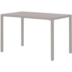 Gartentisch Quatris 120x70x75 cm schlamm