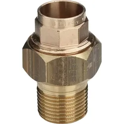 Rotguss Rohrverschraubung 94331 G 18x1/2, pro Stück
