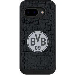 Nivocase Hülle für Google Pixel 9a Handyhülle NIVOcore Case Schwarz BVB Borussia Dortmund Trikot (Google Pixel 9a), Smartphone Hülle, Schwarz