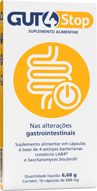 Gut4 Stop 10 cápsulas