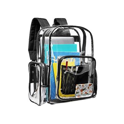 Schulrucksack Transparent für Student Multifunktion Wasserabweisend Verschleißfest PVC Schulranzen Rucksack Schulranzen 19 Zoll