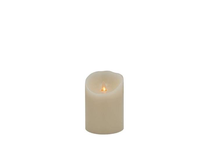 LED-Kerze STT Magic Candle Ivory S Ø 9 x 15 cm Warmweiss , beige, H:15cm Ø:9cm, Wachs, Kerzen, LED-Kerze
