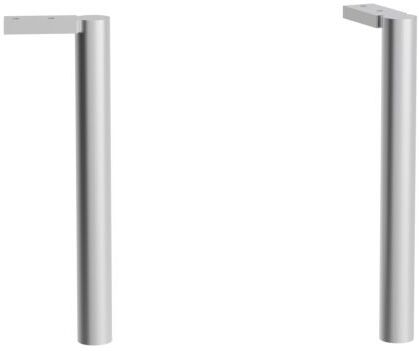 LAUFEN Pro s Füße H4029921100001 Aluminium, Set = 2 Stück, Höhe = 293mm