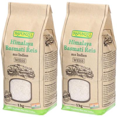 Rapunzel Himalaya Basmati Reis weiß 2x 2x1000 g