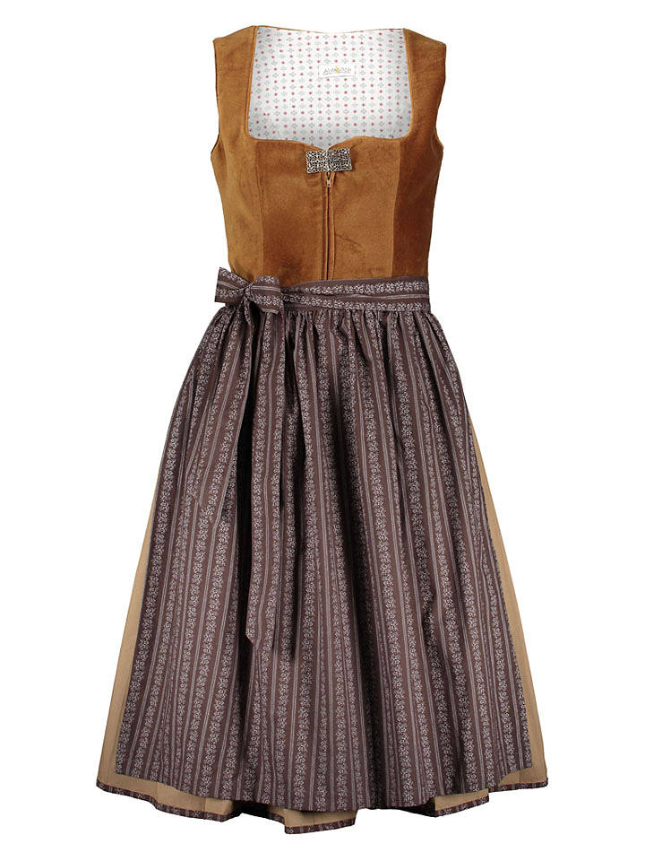 Almsach Dirndl in Camel - 44