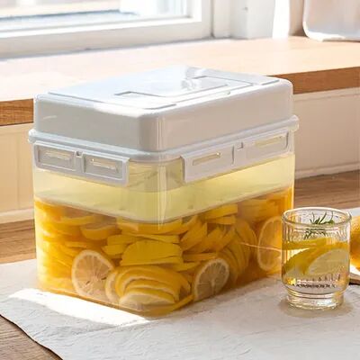 Discount Dollar Deals Pickle Jar With Press Plate Leakproof Storage, Kitchen Organizer For Gherkin, Sauerkraut, Kimchi Olives Pickle Jar With Press Plate Leakproof Storage, Kitchen Organizer For Gherkin, Sauerkraut, Kimchi Olives