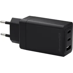 DBRAMANTE1928 re-charge Netzteil 65W, 2x USB-C, 1x USB-A, schwarz