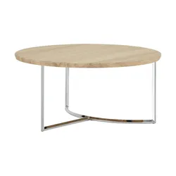 Couchtisch   ¦ holzfarben ¦ Maße (cm): H: 32  Ø: 70.0