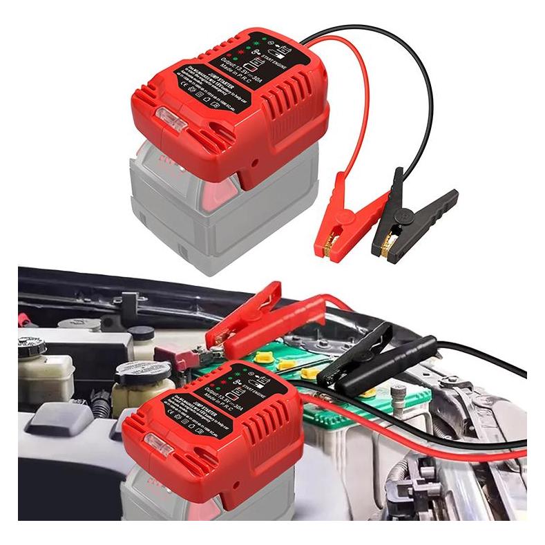 Lakuda Notladegerät für 12V-Starterbatterie mit Ihrer Milwaukee 18V Lithiumbatterie (100 A) (100050969)