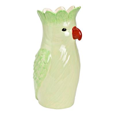 Vase "Papagei" hellgrün