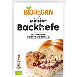 Biovegan Meister Backhefe bio