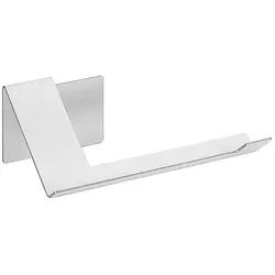 Brillantbad BIVA Papierrollenhalter ohne Deckel Edelstahl matt 155x58x83 mm für Bad & WC >> zum Kleben