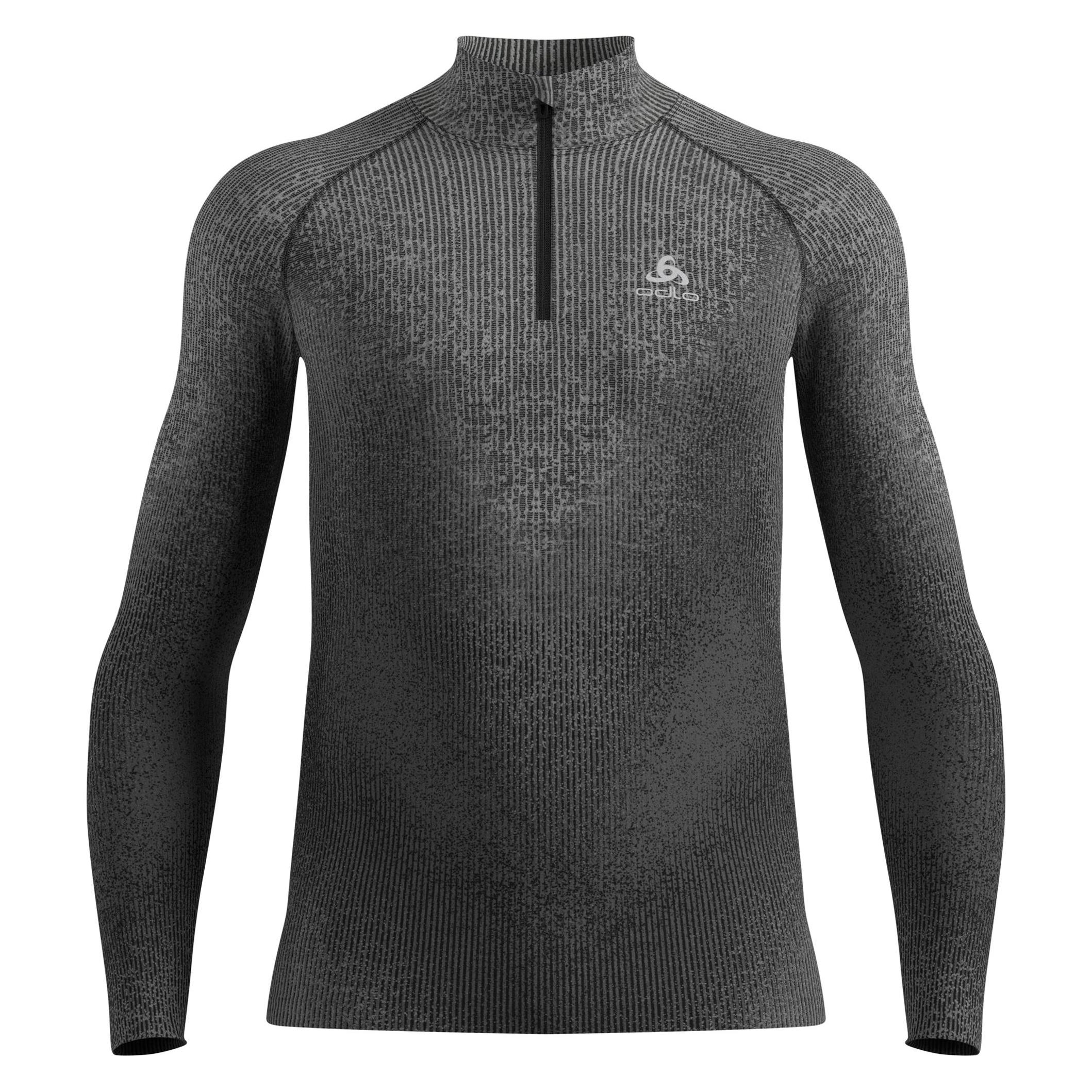 Odlo BL TOP turtle neck l/s half zip BLACKCOM (M) (19628215000M)