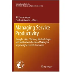 Managing Service Productivity, Fachbücher