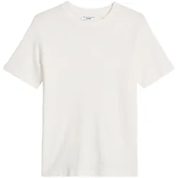 Marc O'Polo Denim Herren T-Shirt - Slub-Jersey-Qualität, Regular Fit, Baumwolle, einfarbig Weiß / M