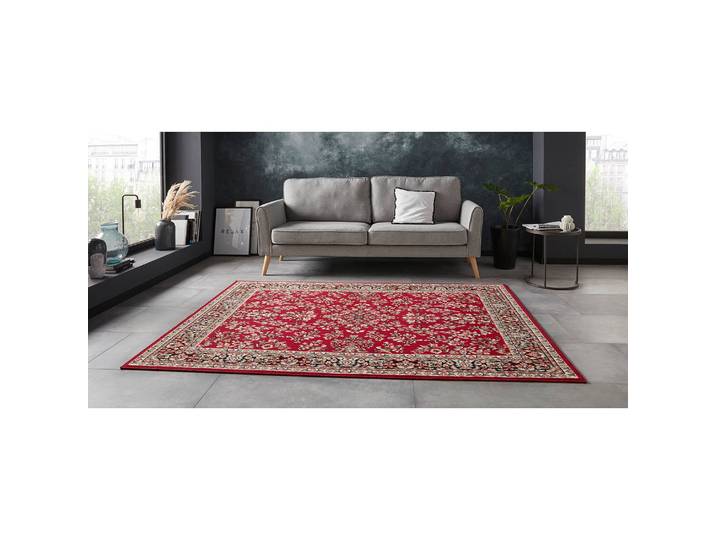 Tapis Cublize I Rouge/Rouge 160 x 220cm Tissu