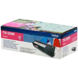 Brother, Toner, TN320M Toner magenta 1500 Seiten ISO/IEC 19798 Magenta (M)
