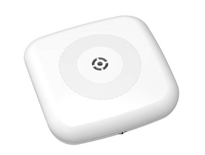Lupus Electronics 12103 Glasbruchmelder V2, ZigBee basierter Melder, erkenn brechendes Glas bis max. 6m Umkreis, Weiß, 7.5 x 7.5 x 23.8 cm