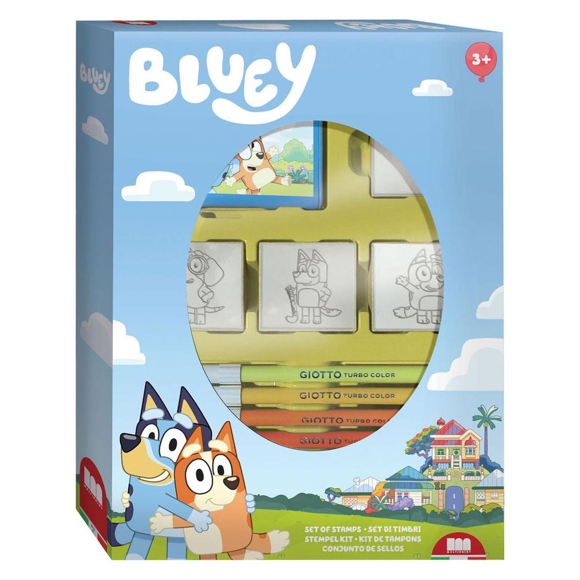 Multiprint Bluey Stempelset mit 4 Stempeln (45658024)