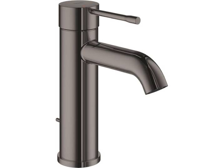GROHE Essence Mitigeur de Lavabo\, Taille S (Avec clapet de vidage\, Facile à installer)\, Hard Graphite\, 23589A01
