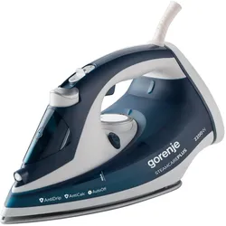 Gorenje SIH2200TQC iron Steam iron Ceramic soleplate Blue, Bügeleisen, Blau