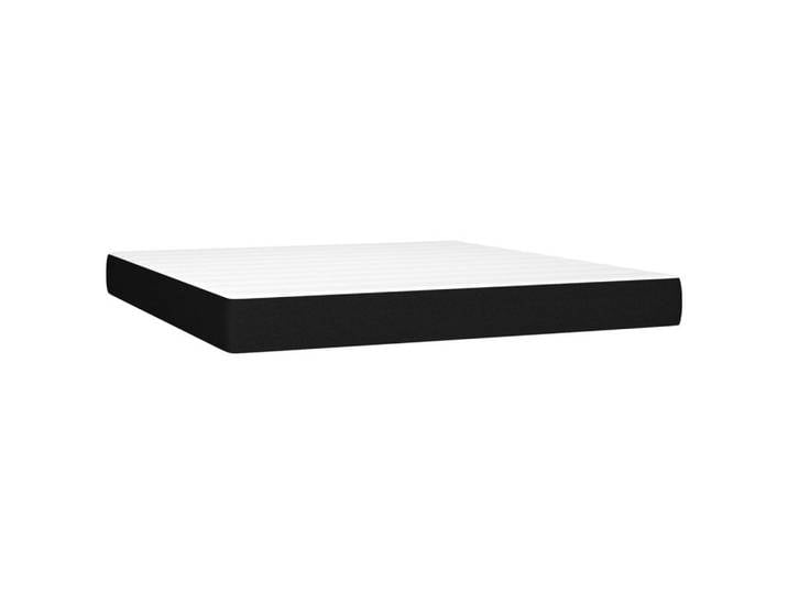Boxspringmatratze Taschenfederkernmatratze Mittel Schwarz 160x200x20 cm Stoff, vidaXL, 20 cm hoch