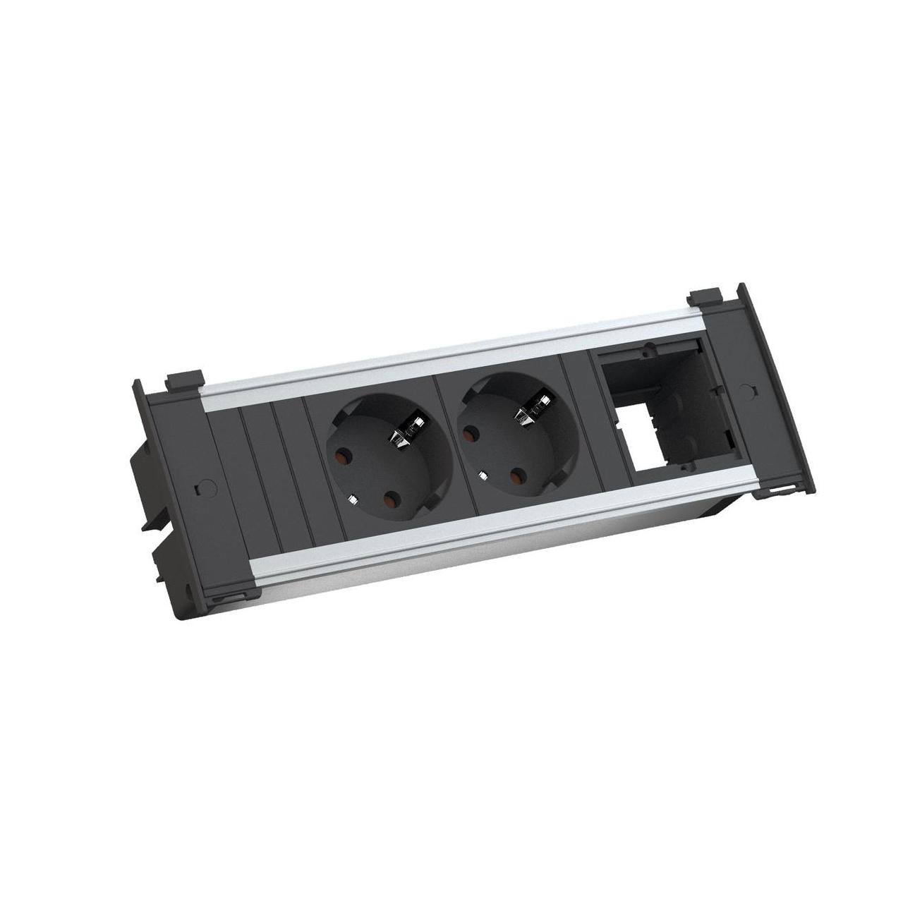 Bachmann Kapsa Steckdose Typ F (2x, CEE 7/3) (927.052)